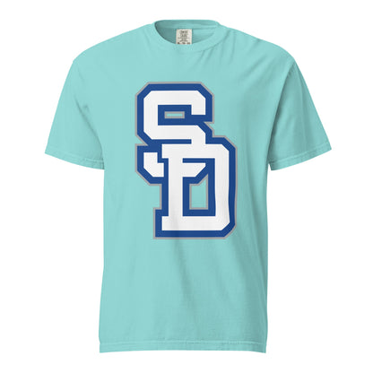 Signature | Comfort Colors T-Shirt | San Diego High School Wrestling | Crest Logo