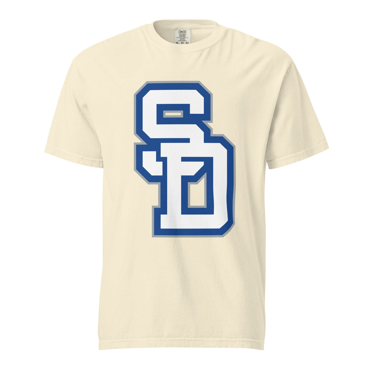 Signature | Comfort Colors T-Shirt | San Diego High School Wrestling | Crest Logo