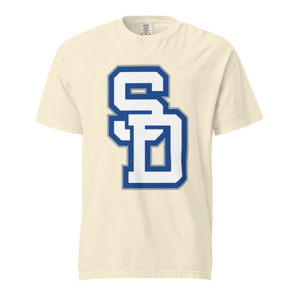 Signature | Comfort Colors T-Shirt | San Diego High School Wrestling | Crest Logo