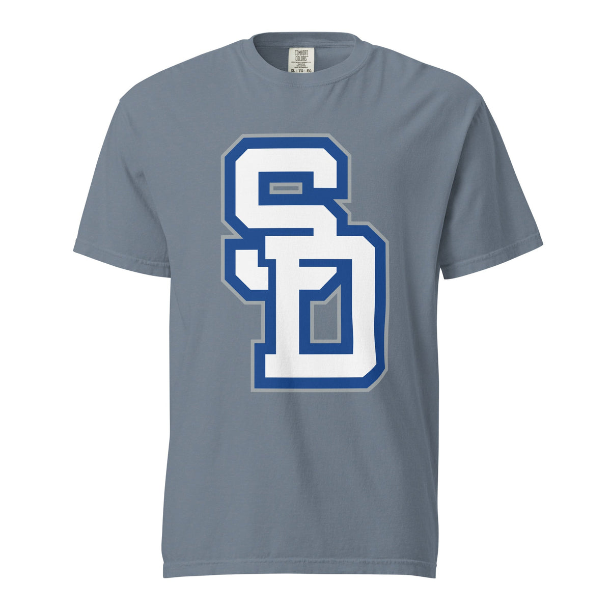 Signature | Comfort Colors T-Shirt | San Diego High School Wrestling | Crest Logo
