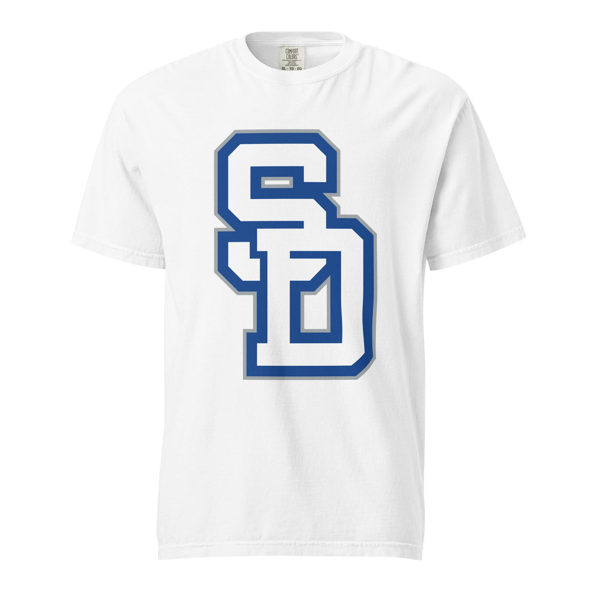 Signature | Comfort Colors T-Shirt | San Diego High School Wrestling | Crest Logo