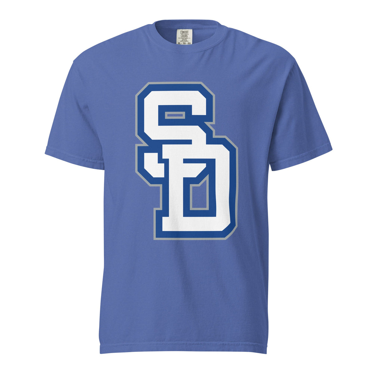 Signature | Comfort Colors T-Shirt | San Diego High School Wrestling | Crest Logo