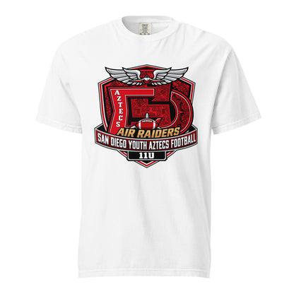 Signature | Comfort Colors T-Shirt | San Diego Youth Aztecs Football 11u Air Raiders | Shield Logo