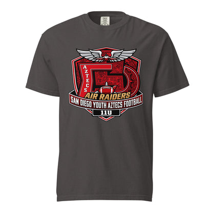 Signature | Comfort Colors T-Shirt | San Diego Youth Aztecs Football 11u Air Raiders | Shield Logo