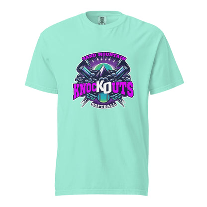 Signature | Comfort Colors T-Shirt | Sand Mountain Knockouts | Ball & Bat Logo