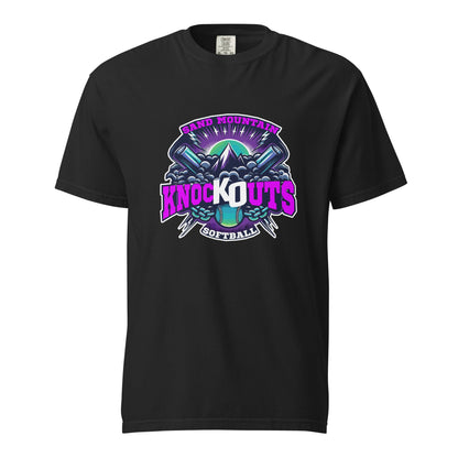 Signature | Comfort Colors T-Shirt | Sand Mountain Knockouts | Ball & Bat Logo