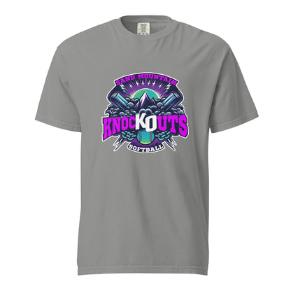 Signature | Comfort Colors T-Shirt | Sand Mountain Knockouts | Ball & Bat Logo