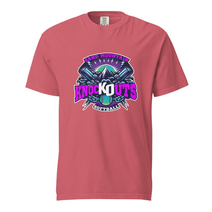 Signature | Comfort Colors T-Shirt | Sand Mountain Knockouts | Ball & Bat Logo