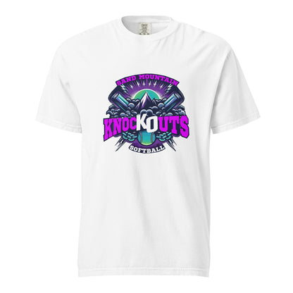 Signature | Comfort Colors T-Shirt | Sand Mountain Knockouts | Ball & Bat Logo