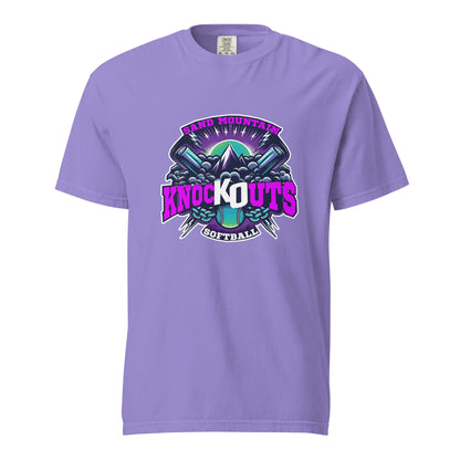 Signature | Comfort Colors T-Shirt | Sand Mountain Knockouts | Ball & Bat Logo