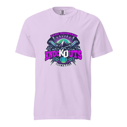 Signature | Comfort Colors T-Shirt | Sand Mountain Knockouts | Ball & Bat Logo