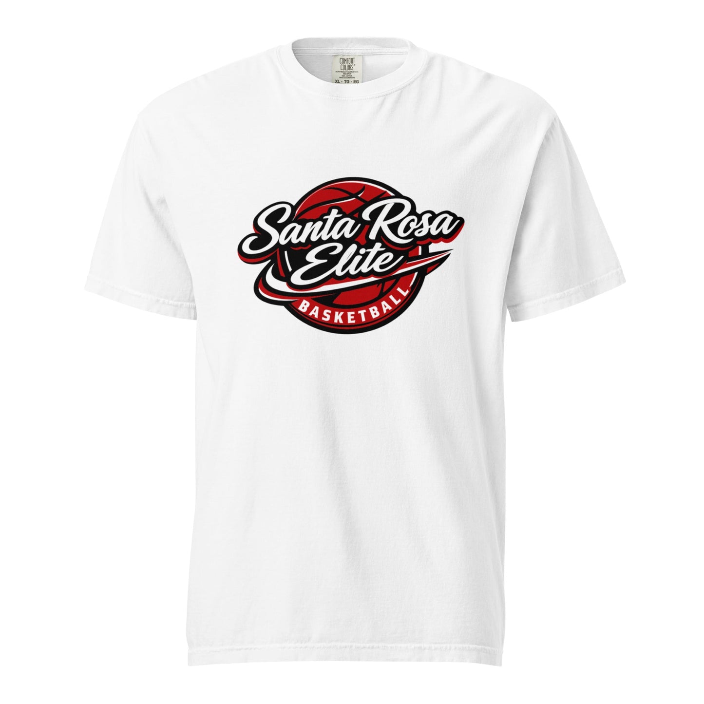 Signature | Comfort Colors T-Shirt | Santa Rosa Elite | Crimson Crest Logo