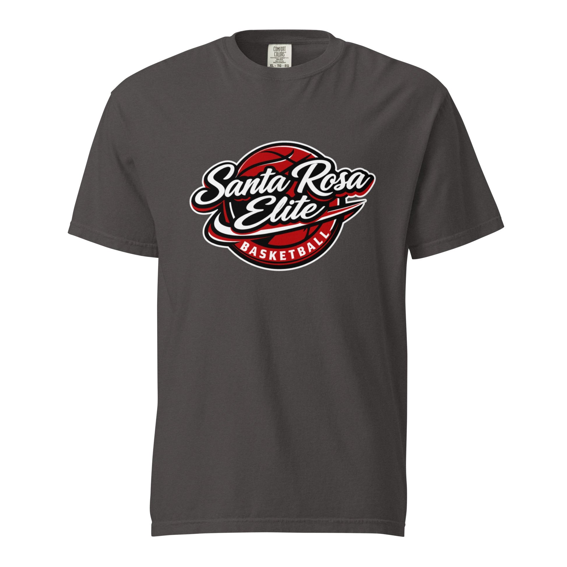 Signature | Comfort Colors T-Shirt | Santa Rosa Elite | Crimson Crest Logo
