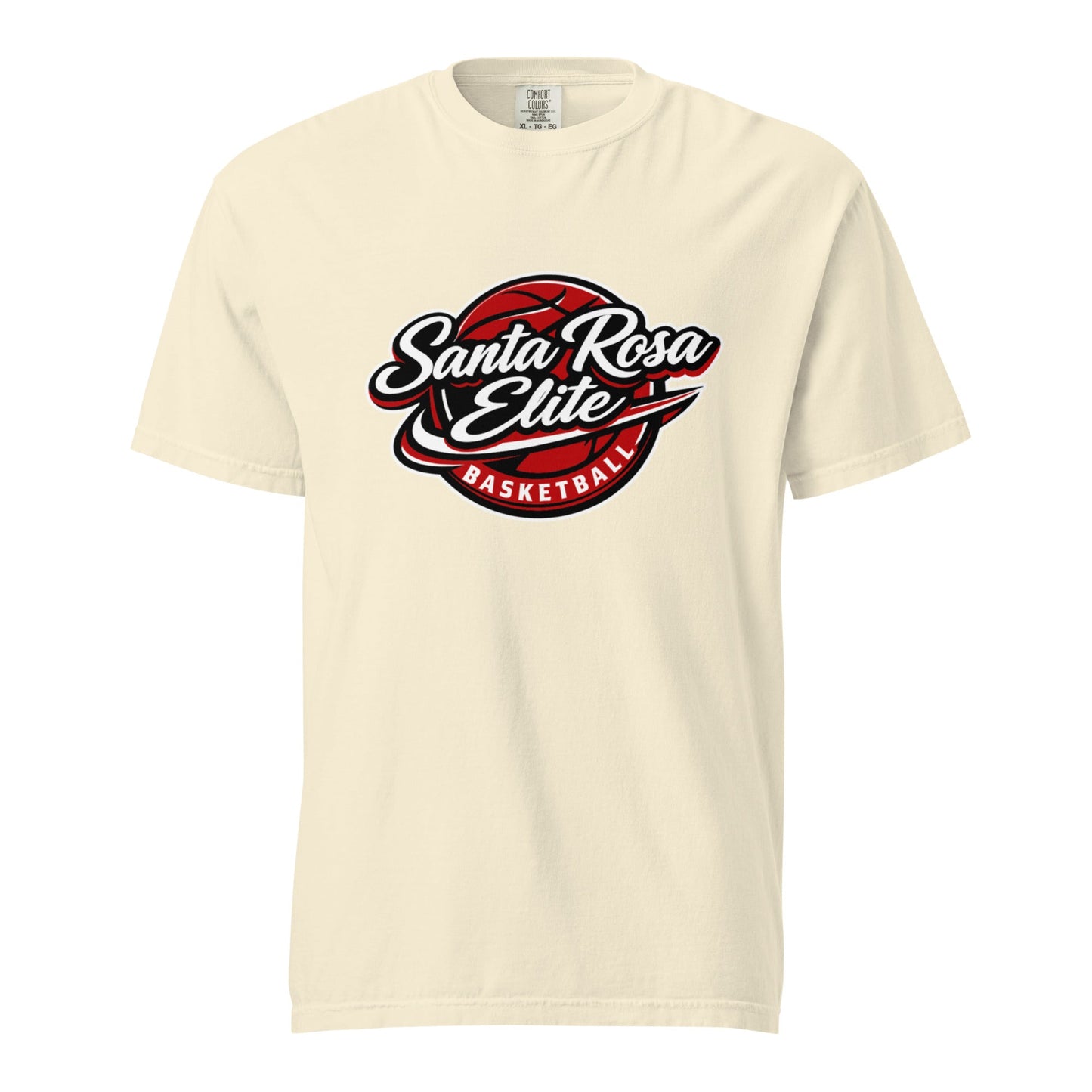 Signature | Comfort Colors T-Shirt | Santa Rosa Elite | Crimson Crest Logo