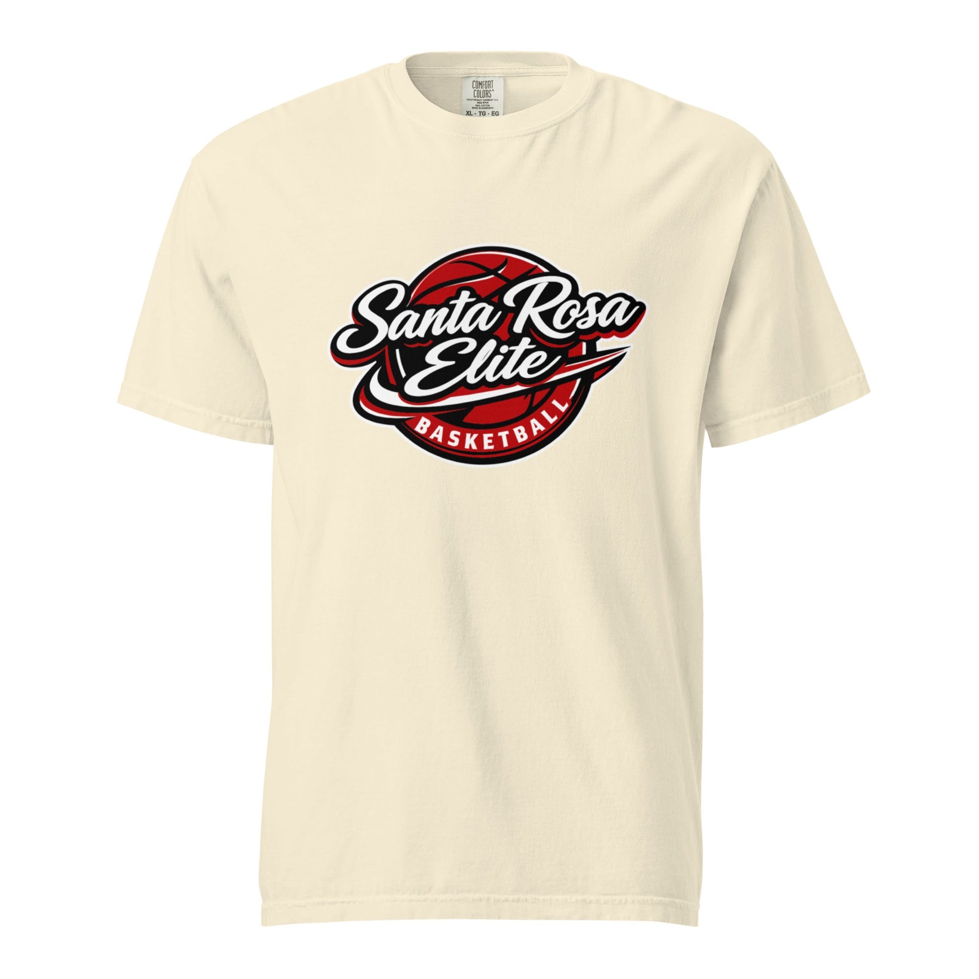 Signature | Comfort Colors T-Shirt | Santa Rosa Elite | Crimson Crest Logo