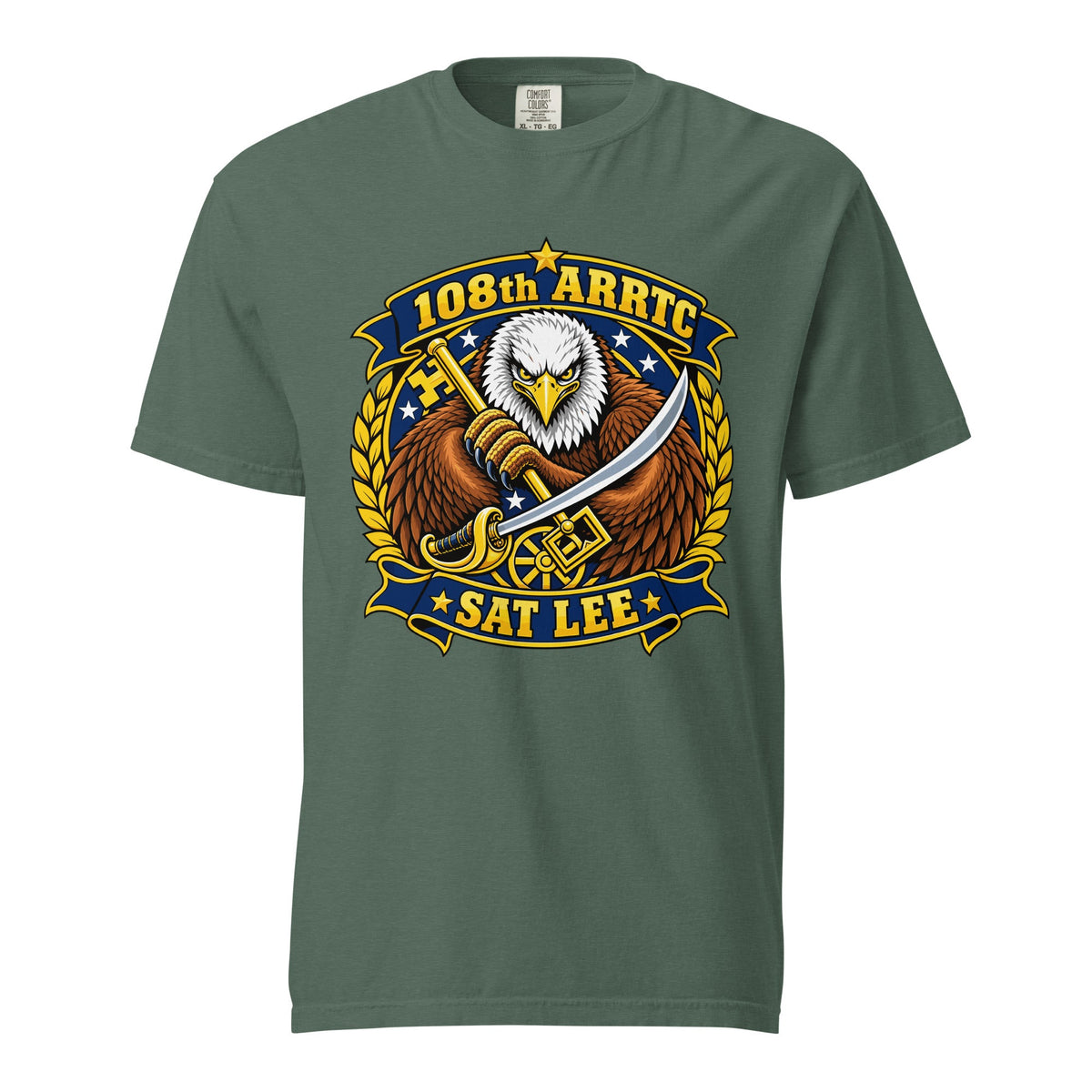 Signature | Comfort Colors T-Shirt | SAT Lee | Emblem Logo