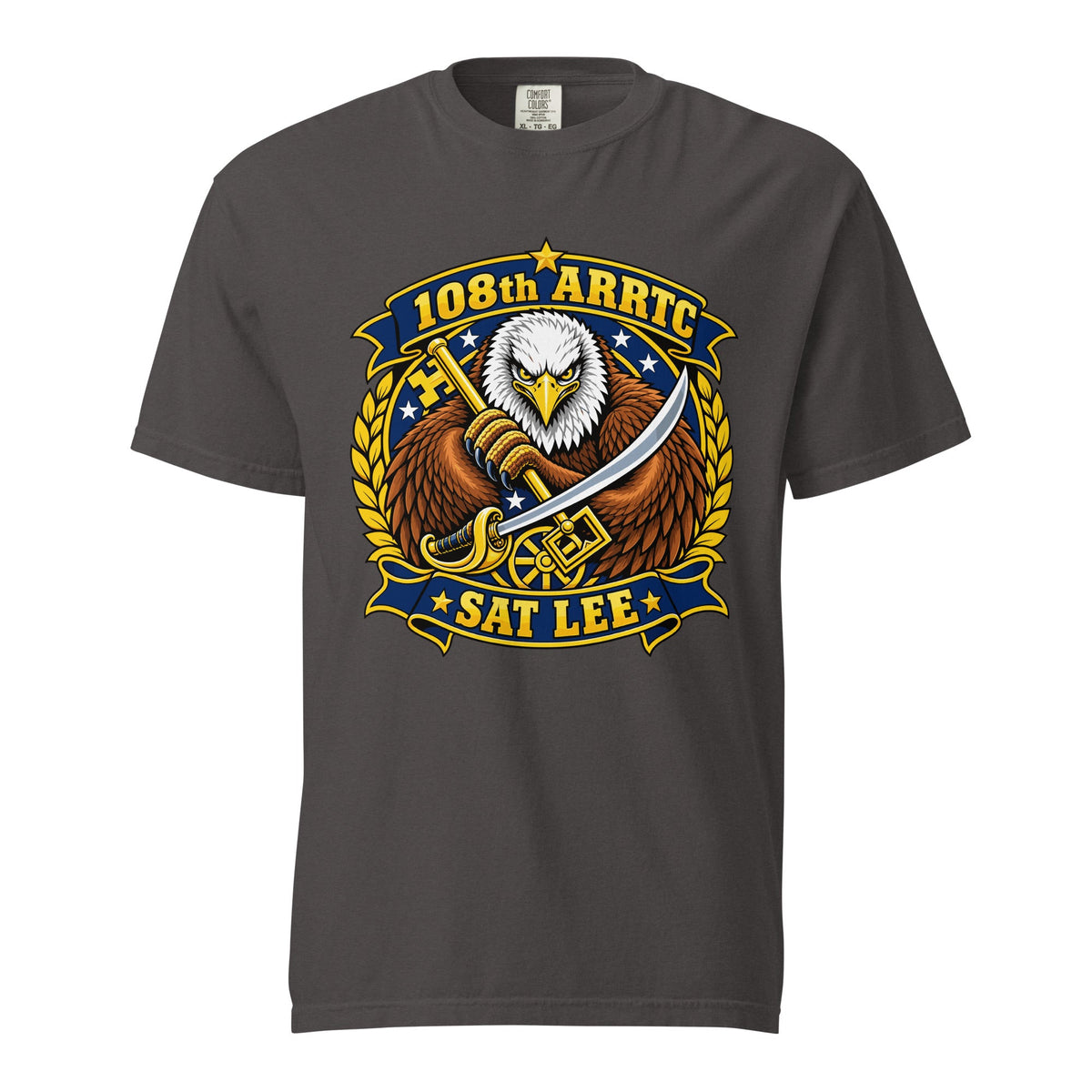 Signature | Comfort Colors T-Shirt | SAT Lee | Emblem Logo