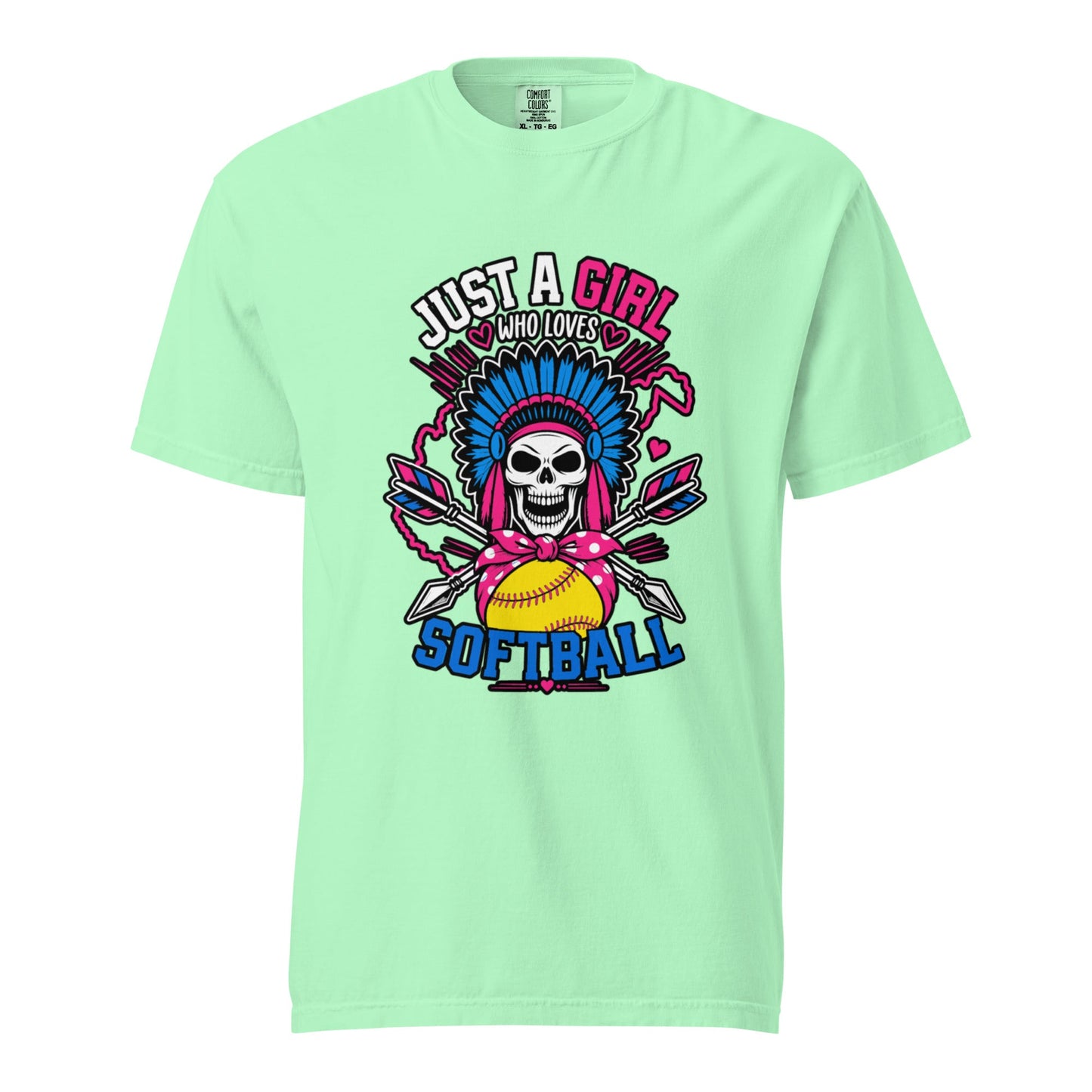 Signature | Comfort Colors T-Shirt | Savage Softball | Athletics Logo