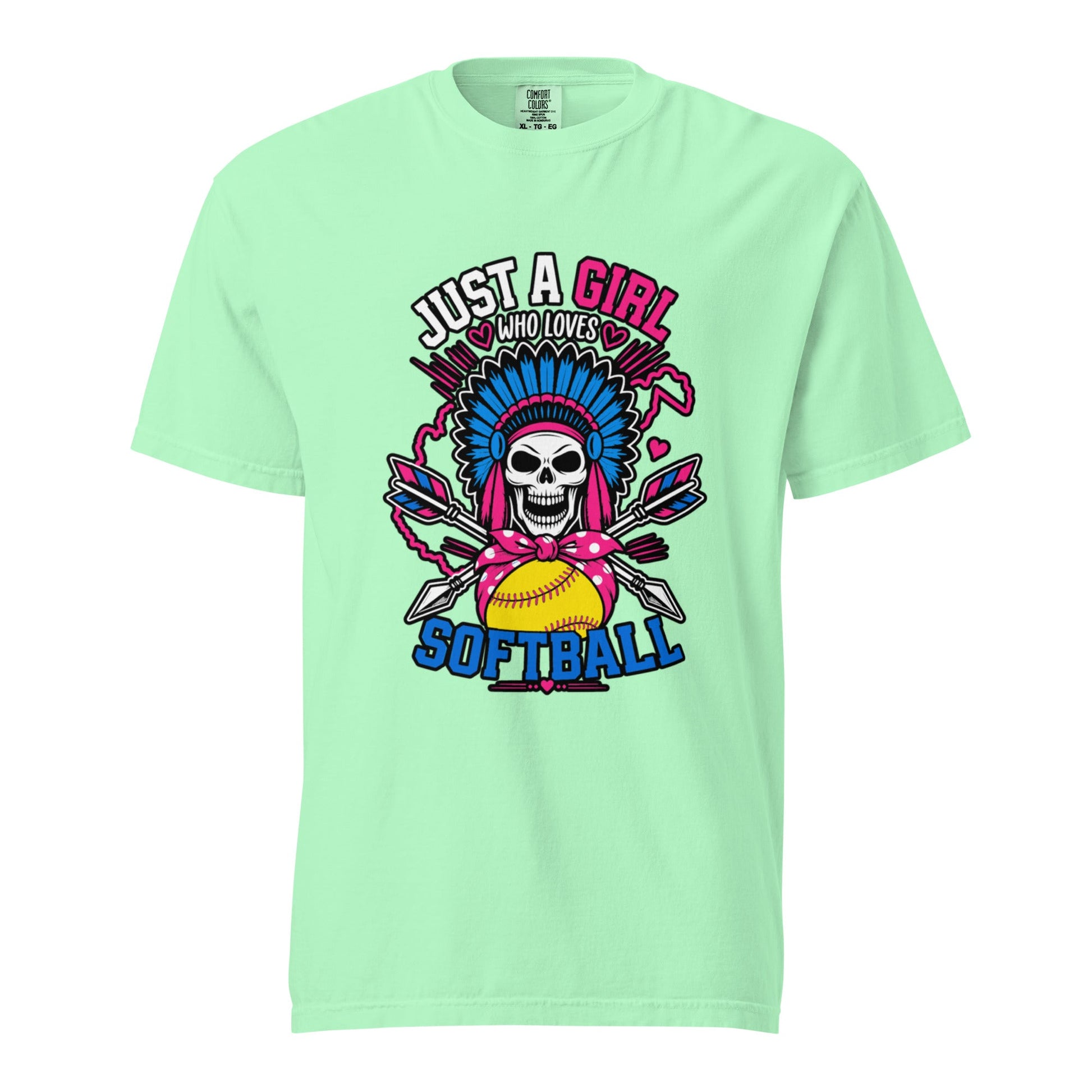 Signature | Comfort Colors T-Shirt | Savage Softball | Athletics Logo