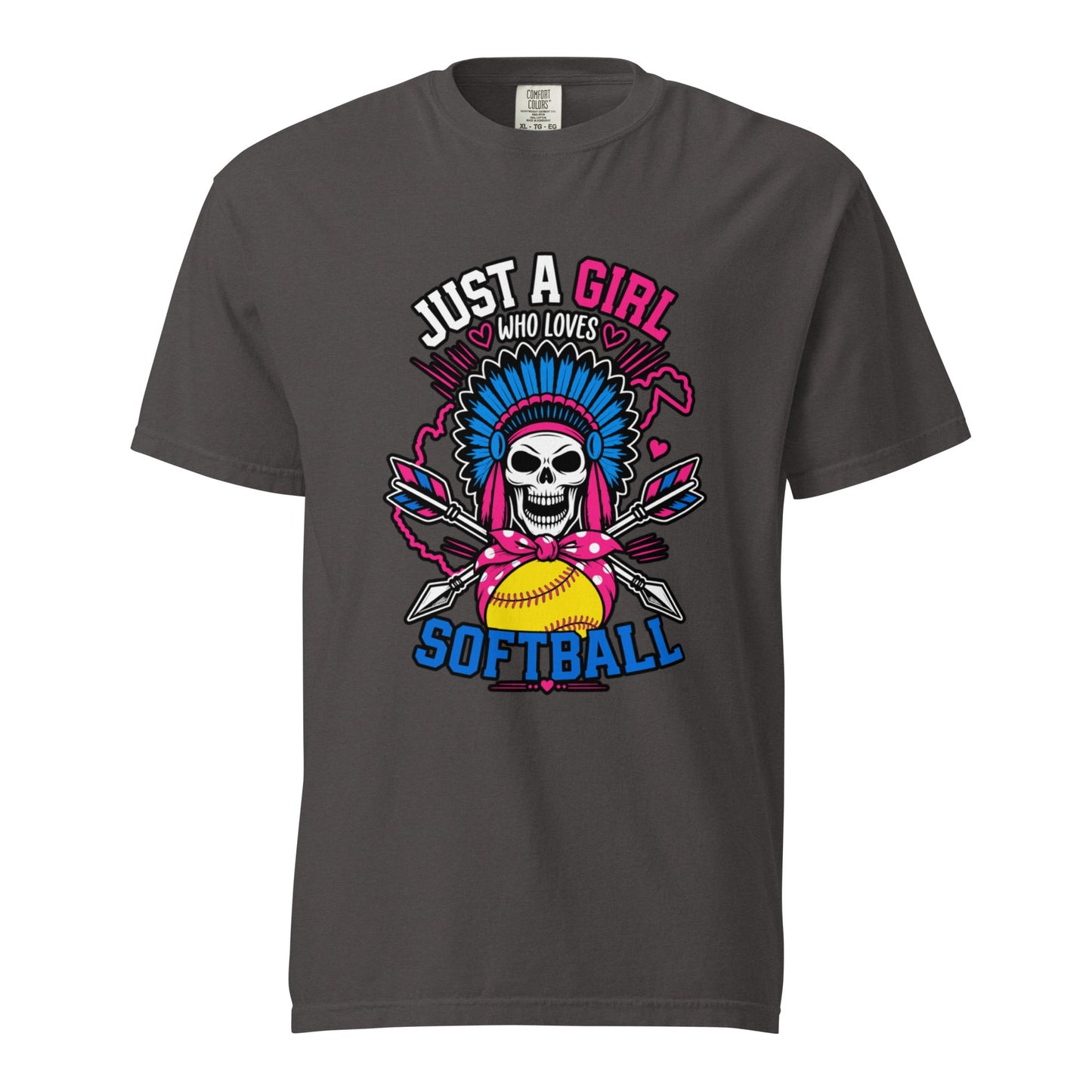 Signature | Comfort Colors T-Shirt | Savage Softball | Athletics Logo