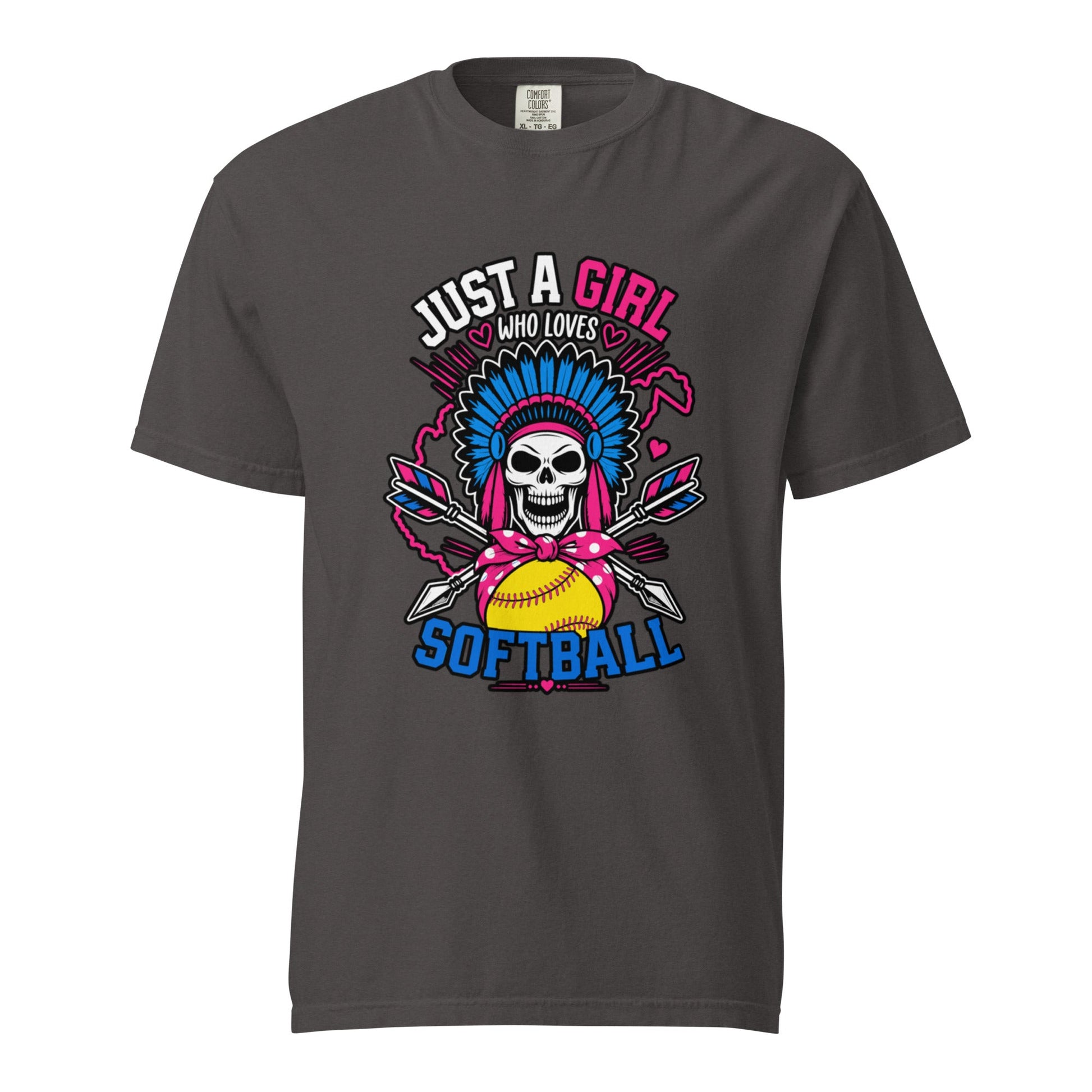 Signature | Comfort Colors T-Shirt | Savage Softball | Athletics Logo