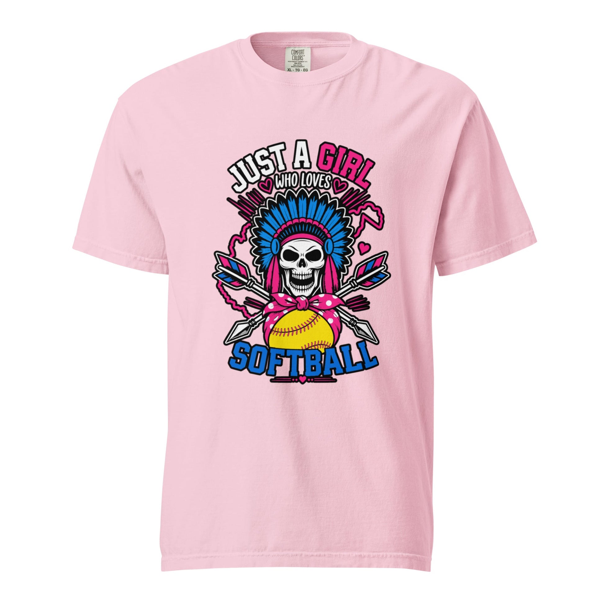 Signature | Comfort Colors T-Shirt | Savage Softball | Athletics Logo