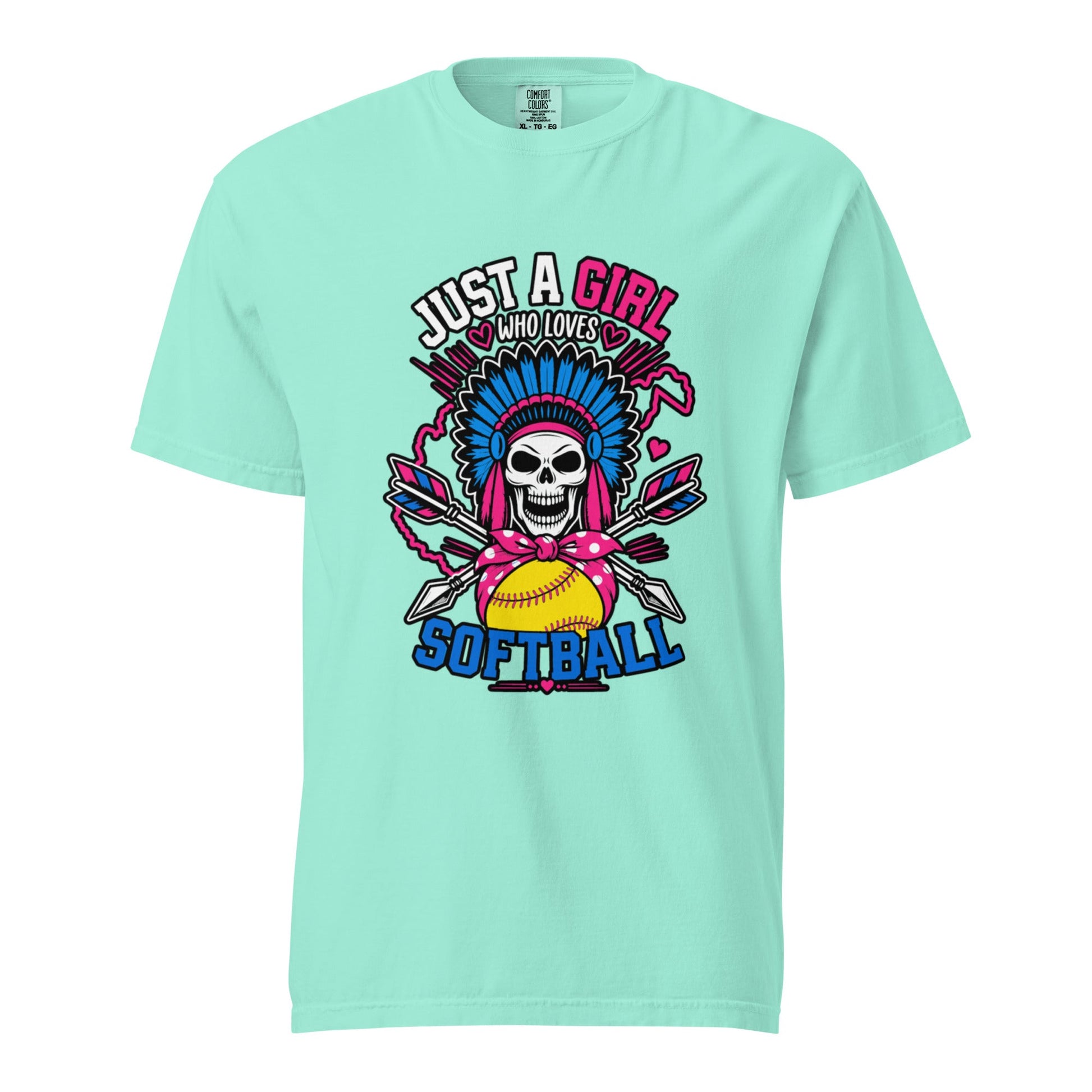 Signature | Comfort Colors T-Shirt | Savage Softball | Athletics Logo