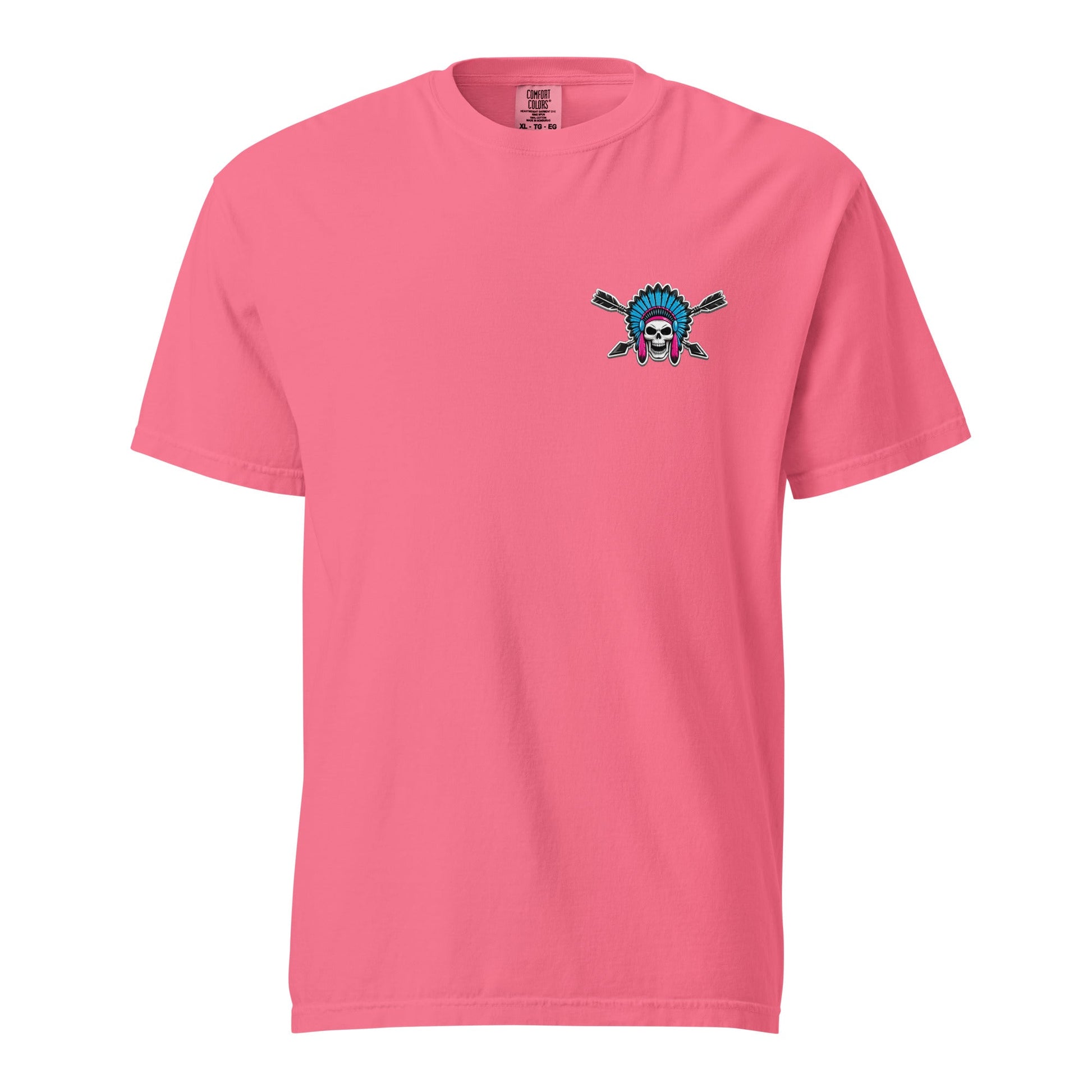Signature | Comfort Colors T-Shirt | Savage Softball | Chief Skullcrest Logo