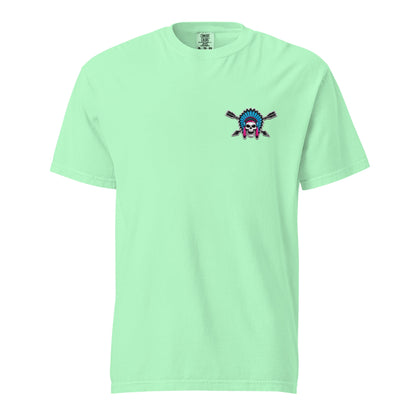 Signature | Comfort Colors T-Shirt | Savage Softball | Chief Skullcrest Logo