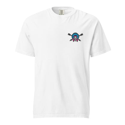 Signature | Comfort Colors T-Shirt | Savage Softball | Chief Skullcrest Logo