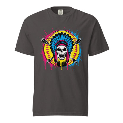 Signature | Comfort Colors T-Shirt | Savage Softball | Emblem Logo