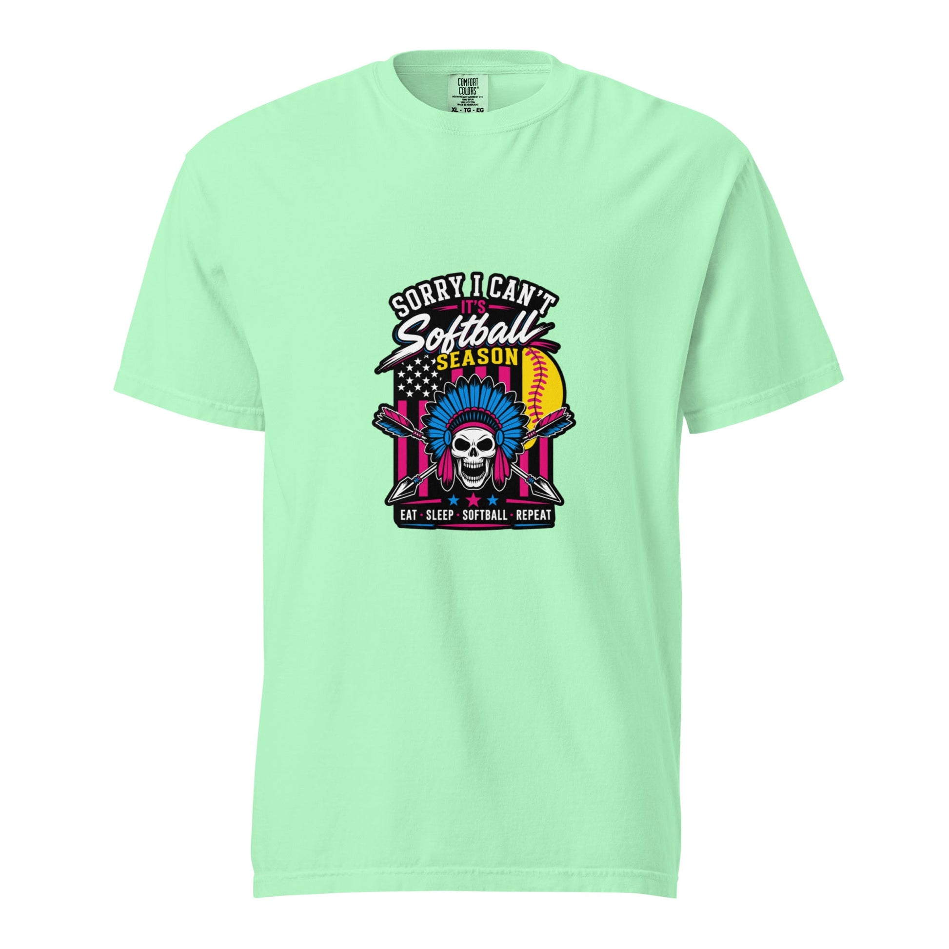 Signature | Comfort Colors T-Shirt | Savage Softball | Tribal Ace Logo