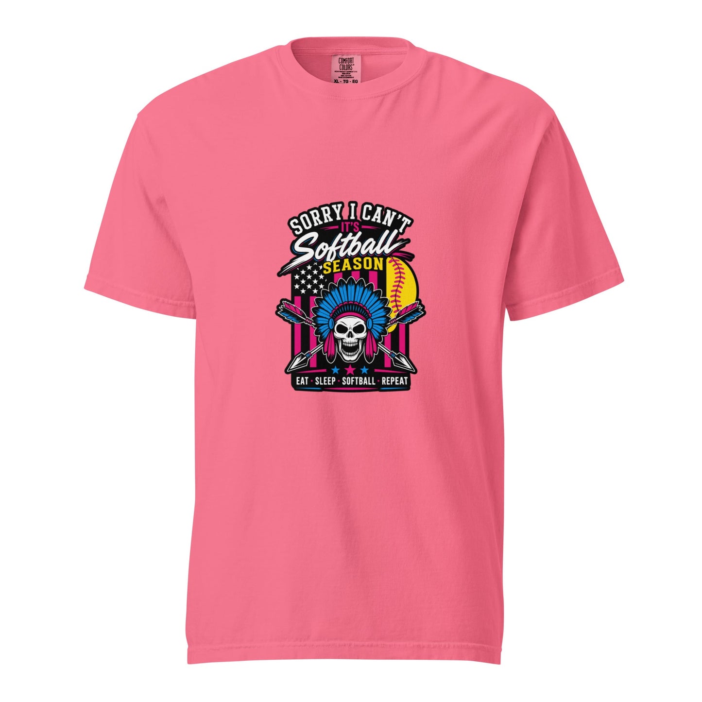 Signature | Comfort Colors T-Shirt | Savage Softball | Tribal Ace Logo