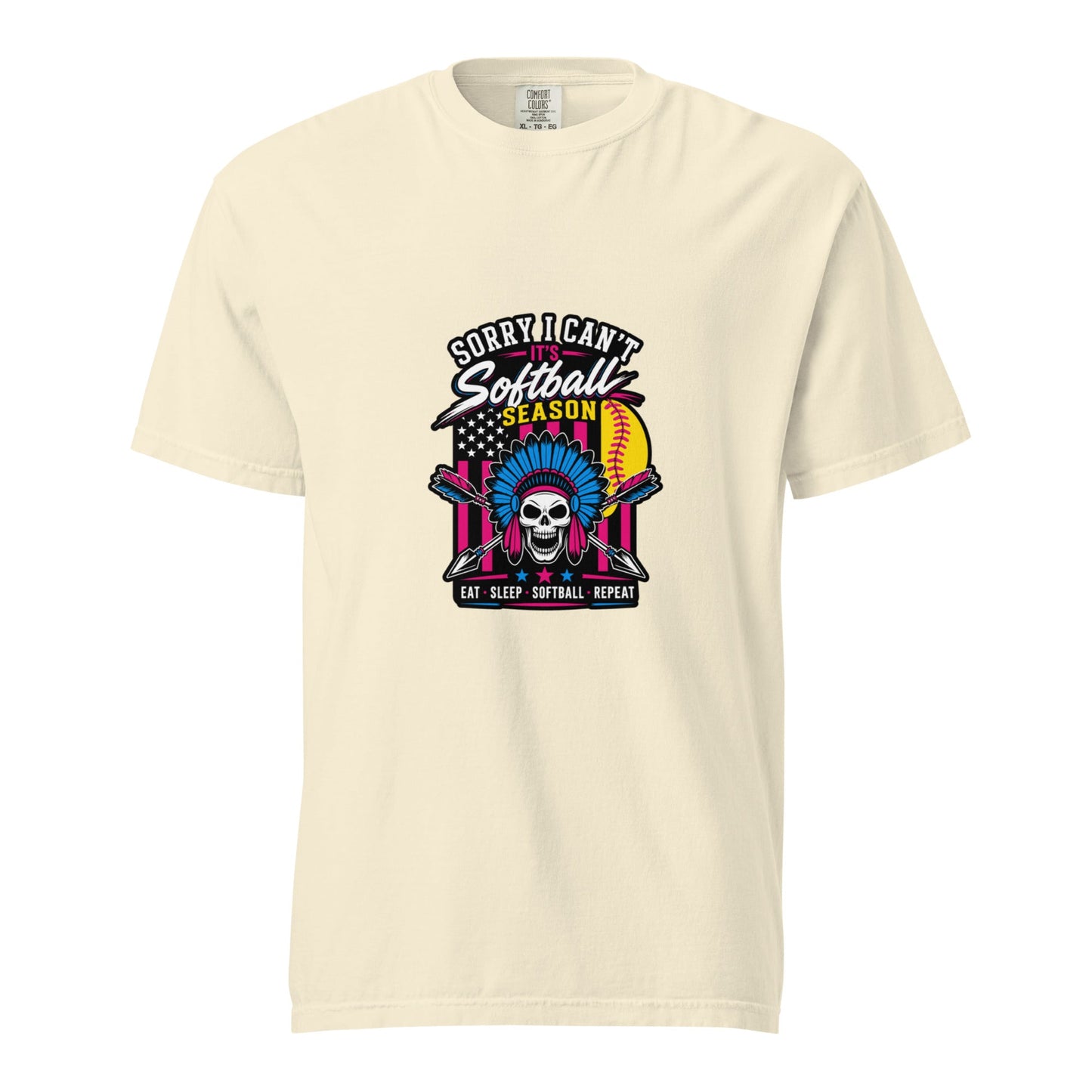 Signature | Comfort Colors T-Shirt | Savage Softball | Tribal Ace Logo