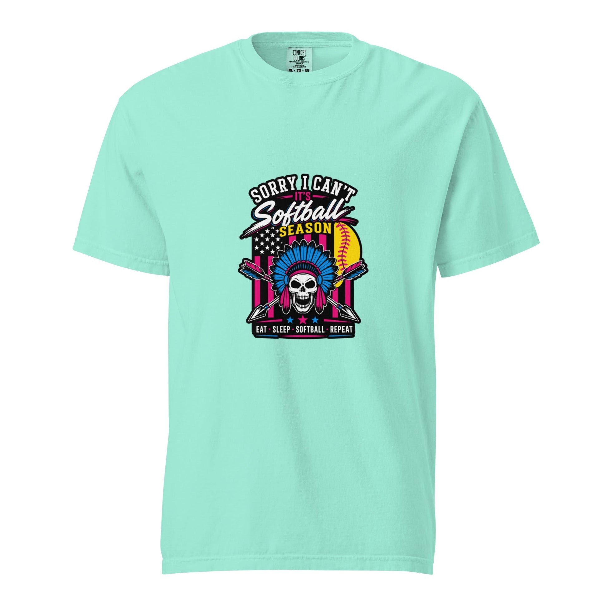 Signature | Comfort Colors T-Shirt | Savage Softball | Tribal Ace Logo