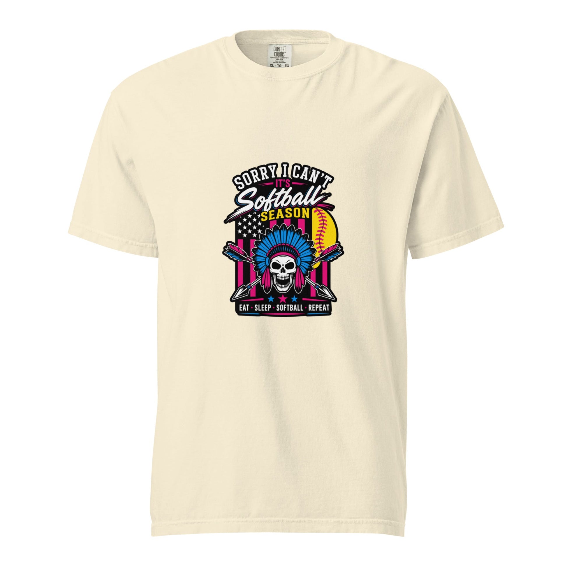 Signature | Comfort Colors T-Shirt | Savage Softball | Tribal Ace Logo