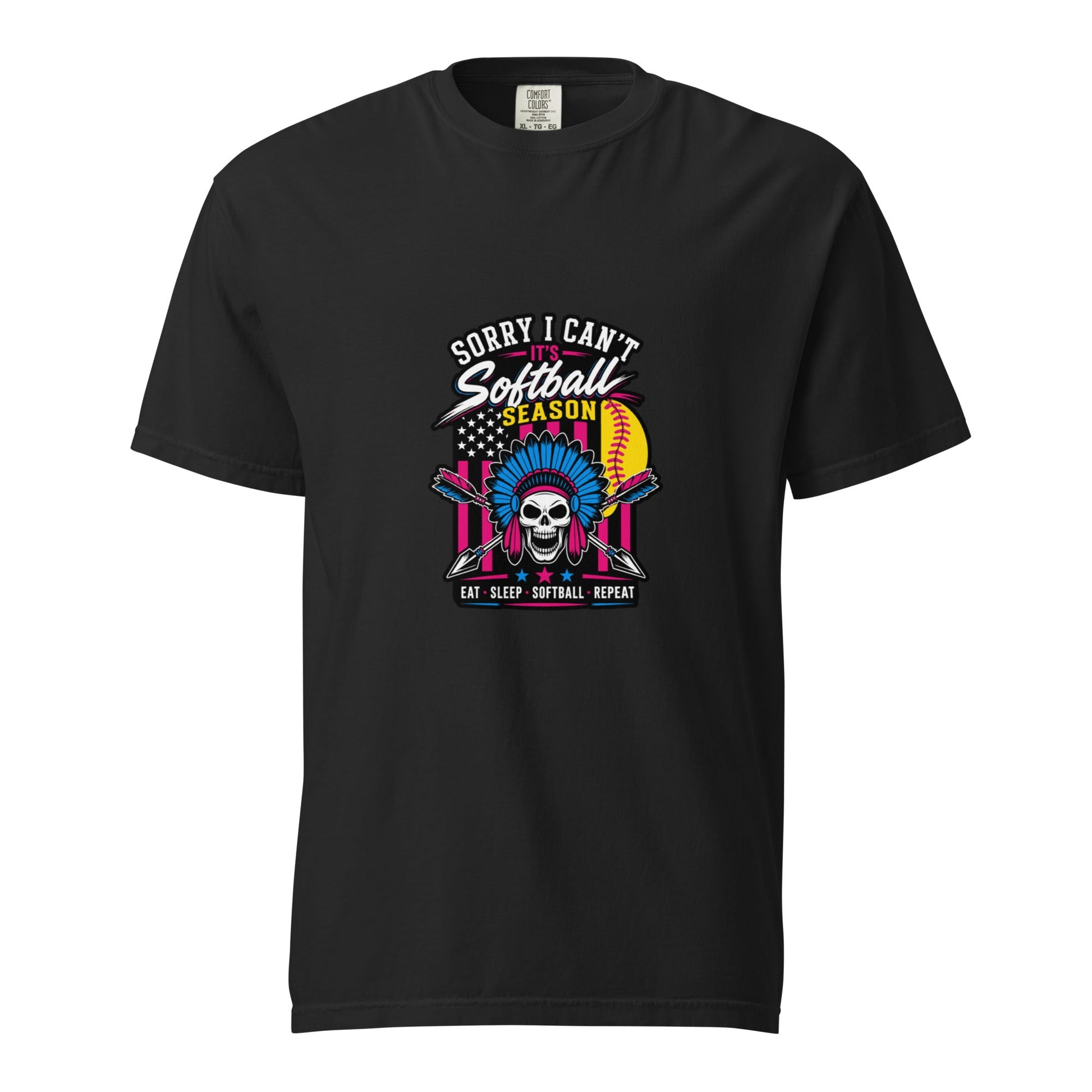 Signature | Comfort Colors T-Shirt | Savage Softball | Tribal Ace Logo
