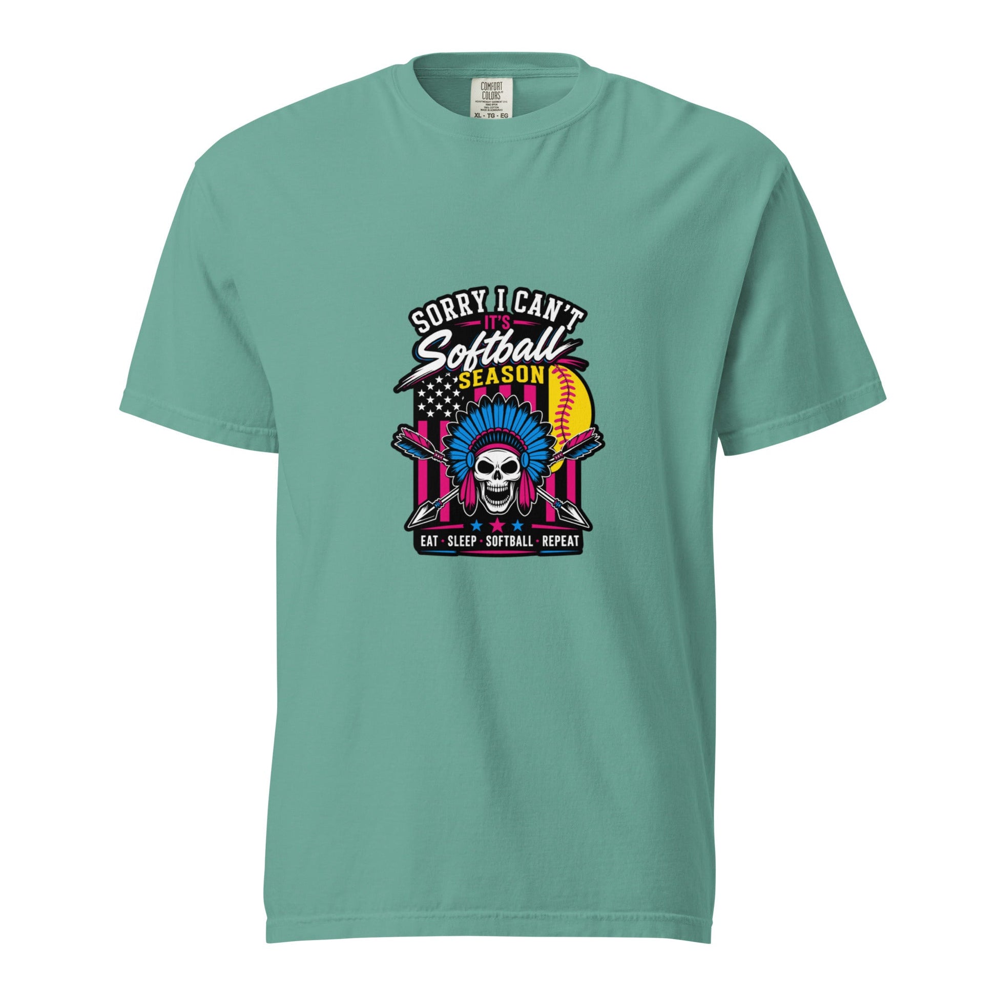 Signature | Comfort Colors T-Shirt | Savage Softball | Tribal Ace Logo