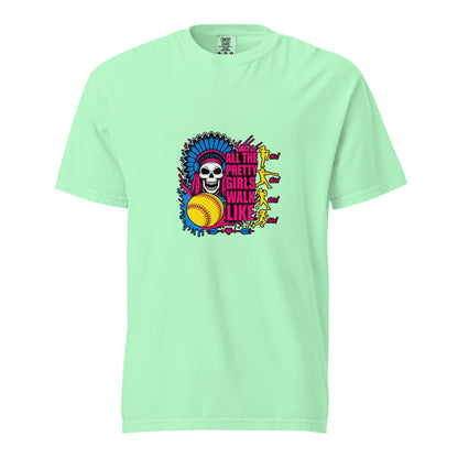 Signature | Comfort Colors T-Shirt | Savage Softball | Varsity Vanguard Logo