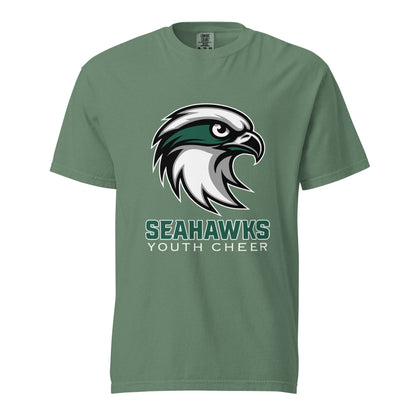 Signature | Comfort Colors T-Shirt | Seahawks Youth Cheer | Alt Script Logo