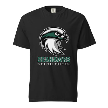 Signature | Comfort Colors T-Shirt | Seahawks Youth Cheer | Alt Script Logo