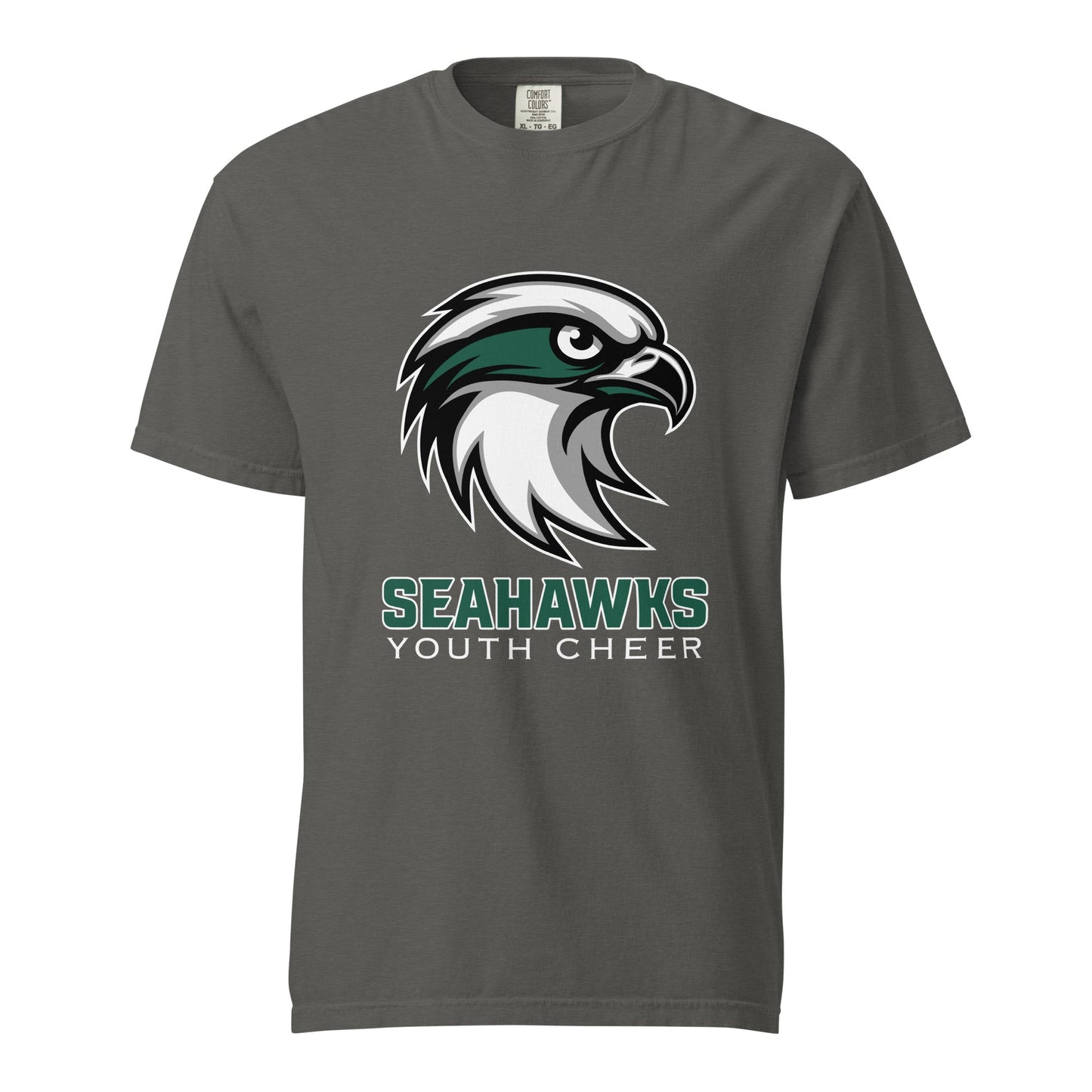 Signature | Comfort Colors T-Shirt | Seahawks Youth Cheer | Alt Script Logo