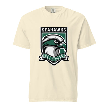 Signature | Comfort Colors T-Shirt | Seahawks Youth Cheer | Shield Logo