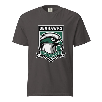 Signature | Comfort Colors T-Shirt | Seahawks Youth Cheer | Shield Logo