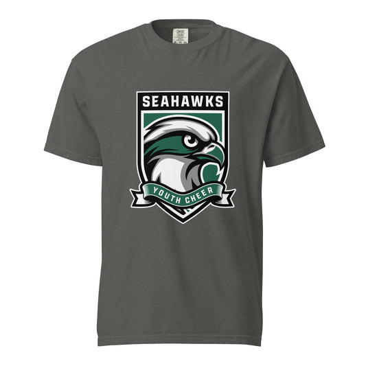 Signature | Comfort Colors T-Shirt | Seahawks Youth Cheer | Shield Logo