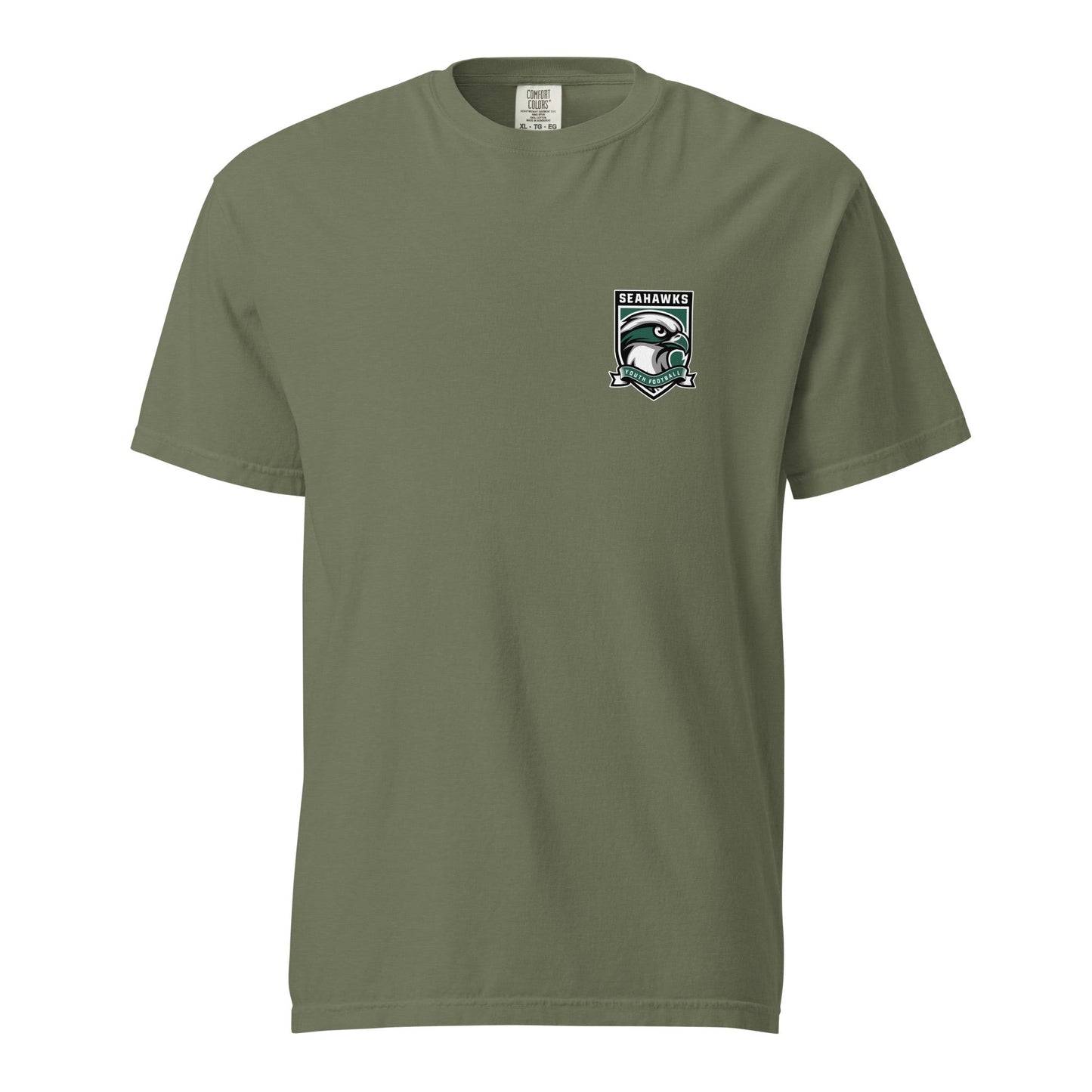 Signature | Comfort Colors T-Shirt | Seahawks Youth Football | Shield Logo