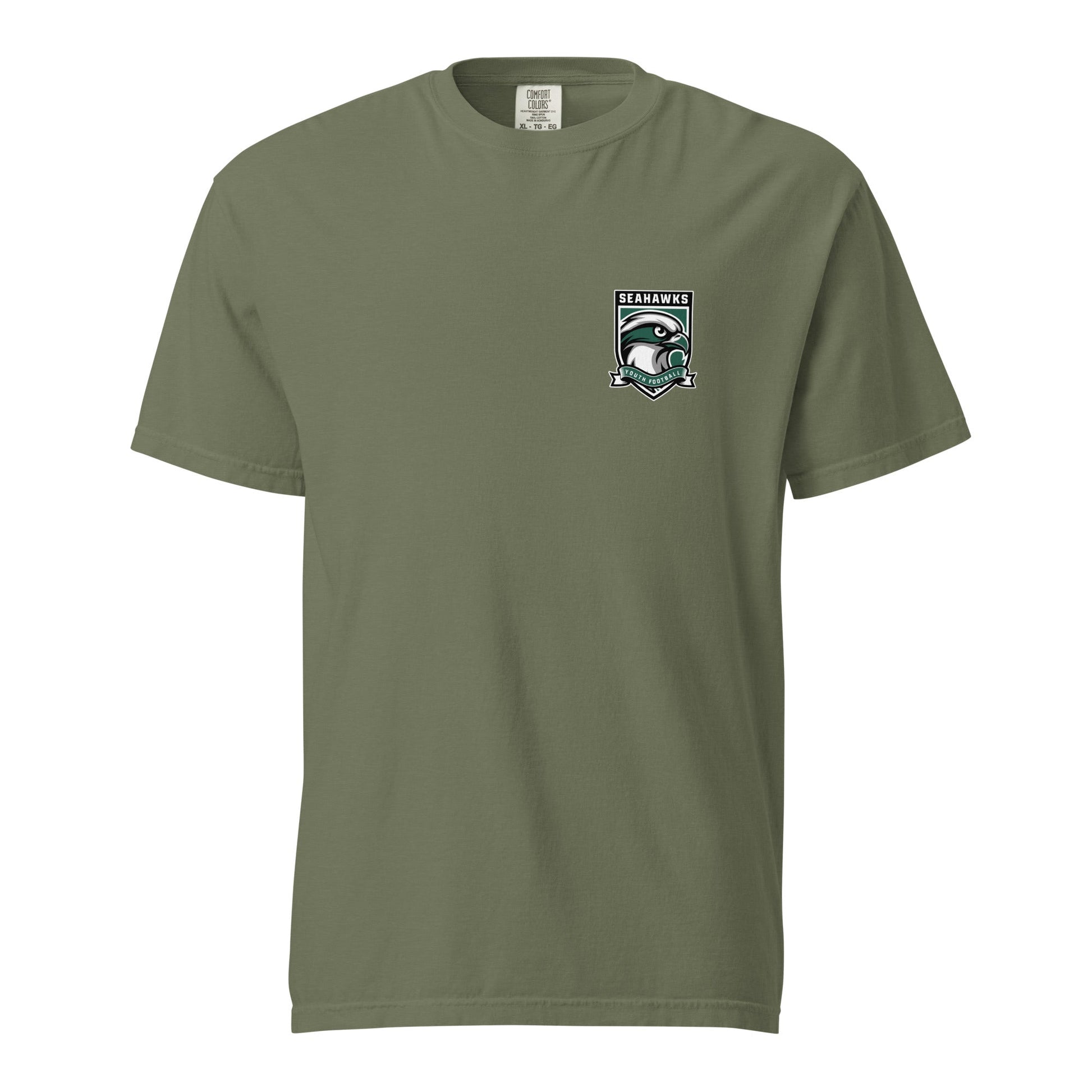 Signature | Comfort Colors T-Shirt | Seahawks Youth Football | Shield Logo