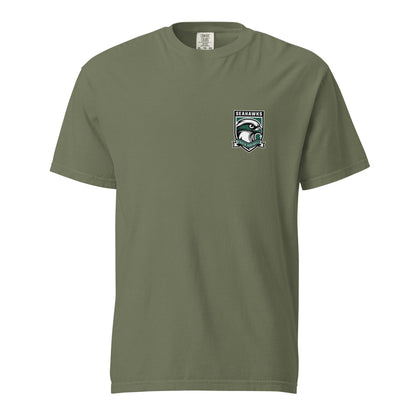 Signature | Comfort Colors T-Shirt | Seahawks Youth Football | Shield Logo