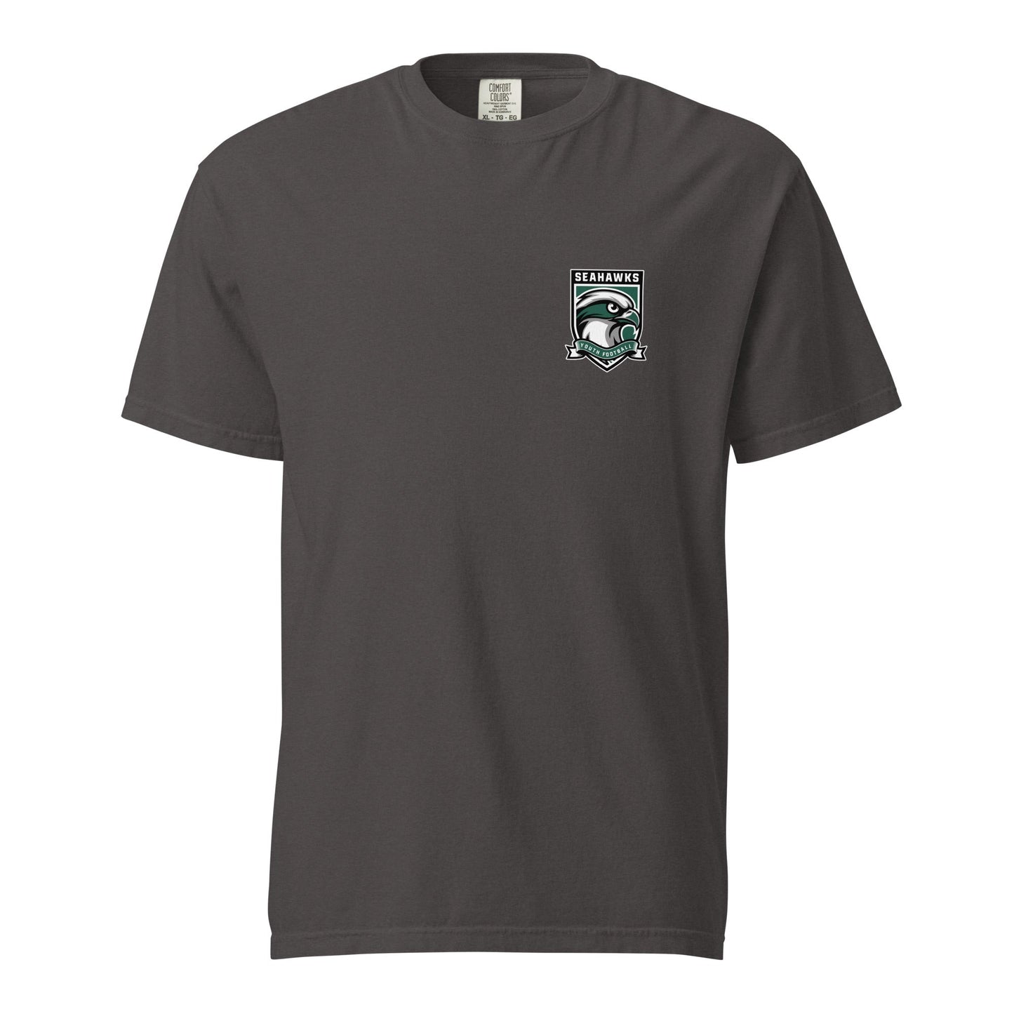 Signature | Comfort Colors T-Shirt | Seahawks Youth Football | Shield Logo