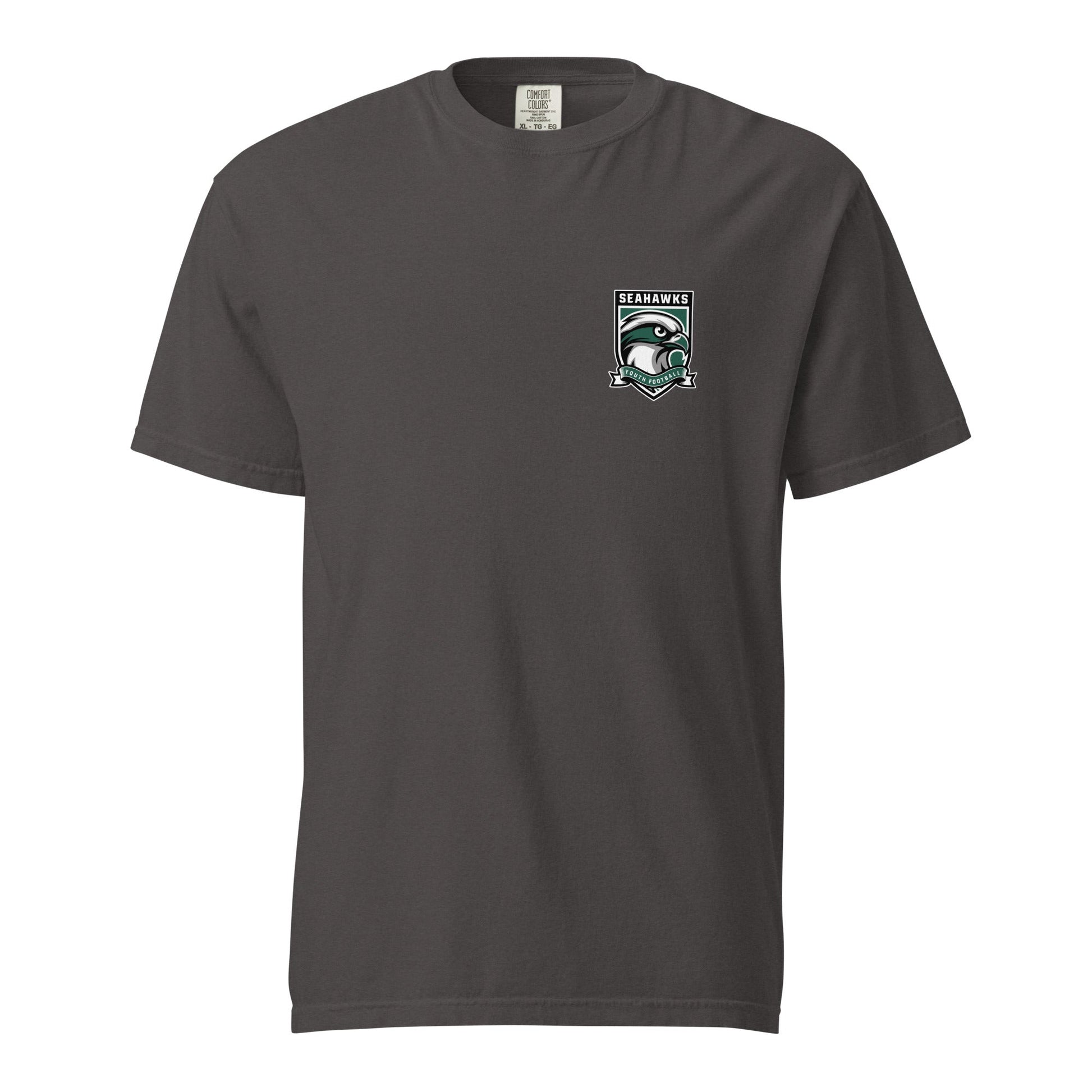 Signature | Comfort Colors T-Shirt | Seahawks Youth Football | Shield Logo